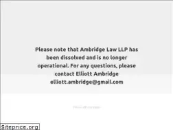 Sites similar to ambridgelaw.com