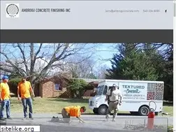 Sites similar to ambrogiconcrete.com