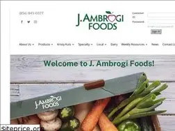Sites similar to ambrogifoods.com