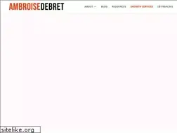 Sites similar to ambroisedebret.marketing