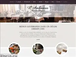 Sites similar to ambroisie.ca