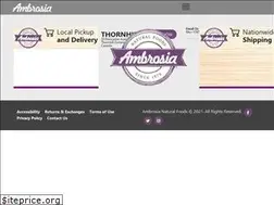 Sites similar to ambrosia.ca