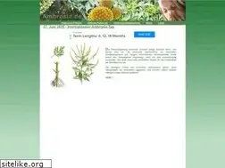 Sites similar to ambrosia.de