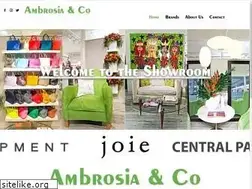 Sites similar to ambrosiaandco.com