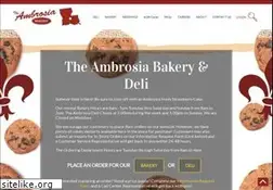 Sites similar to ambrosiabakery.com
