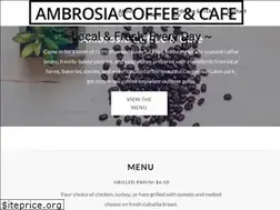 Sites similar to ambrosiacoffeemn.com