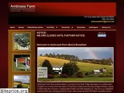 Sites similar to ambrosiafarm.net