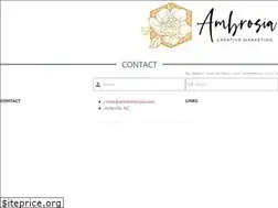 Sites similar to ambrosiamarketing.com