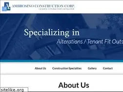 Sites similar to ambrosinoconstruction.com