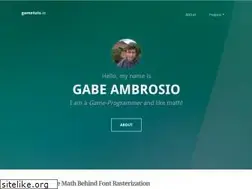 Sites similar to ambrosiogabe.github.io