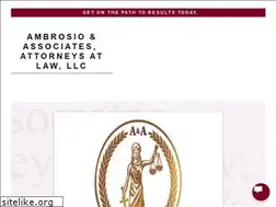 Sites similar to ambrosiolawfirm.com