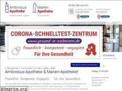 Sites similar to ambrosius-apotheke.de