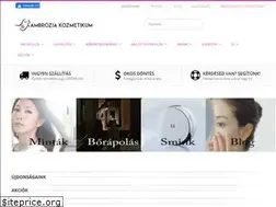 Sites similar to ambroziakozmetikum.hu