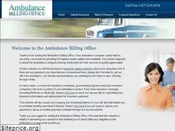 Sites similar to ambulancebillingoffice.com