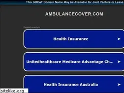 Sites similar to ambulancecover.com