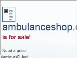 Sites similar to ambulanceshop.com