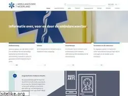 Sites similar to ambulancezorg.nl