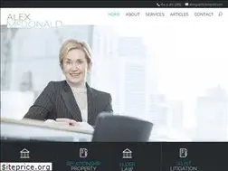 Sites similar to amcdonald.co.nz