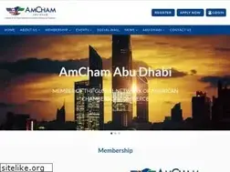 Sites similar to amchamabudhabi.org