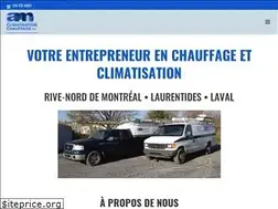 Sites similar to amclimatisationchauffage.ca