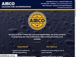 Sites similar to amcocaulking.com