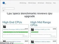 Sites similar to amd-intel-cpu-benchmark.com