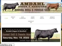 Sites similar to amdahlangus.com