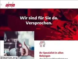 Sites similar to ame-zeitarbeit.de