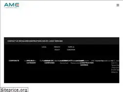 Sites similar to ameconstruction.com.my