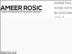 Sites similar to ameerrosic.com