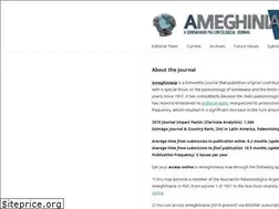 Sites similar to ameghiniana.org.ar
