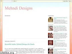 Sites similar to amehndidesigns2011.blogspot.com