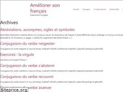 Sites similar to ameliorersonfrancais.com