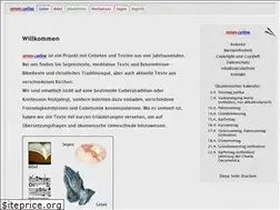 Sites similar to amen-online.de