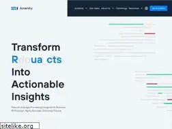 Sites similar to amenityanalytics.com