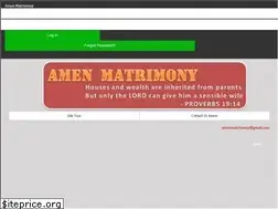 Sites similar to amenmatrimony.com
