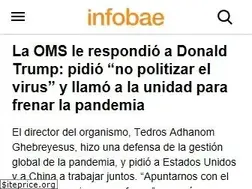 Sites similar to america.infobae.com