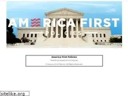 Sites similar to americafirstpolicies.org