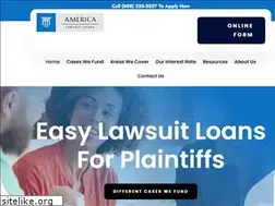 Sites similar to americalawsuitloans.com
