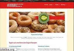 Sites similar to american-bagel-company.de