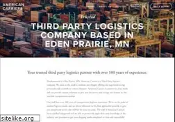 Sites similar to american-carriers.com