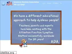 Sites similar to american-dyslexia-association.com