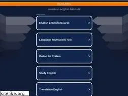 Sites similar to american-english-basis.de