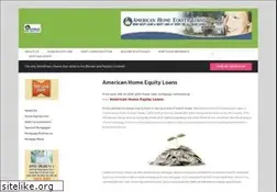 Sites similar to american-home-equity-loans.net