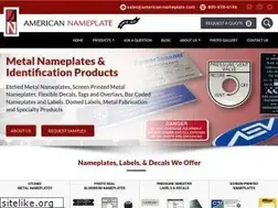 Sites similar to american-nameplate.com