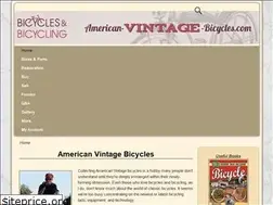 Sites similar to american-vintage-bicycles.com