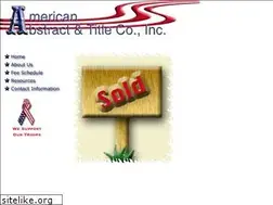 Sites similar to americanabstract.org