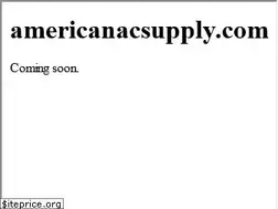 Sites similar to americanacsupply.com