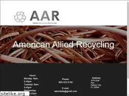 Sites similar to americanalliedrecycling.com