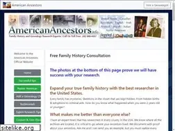 Sites similar to americanancestors.info